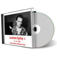 Artwork Cover of U2 1989-10-21 CD Sydney Audience