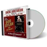 Artwork Cover of Bob Dylan 2019-11-02 CD Muncie Audience