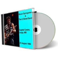 Artwork Cover of Bruce Springsteen 1984-08-25 CD Largo Audience