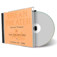 Artwork Cover of Dream Theater 1986-10-25 CD Deer Park Audience