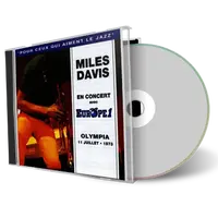 Artwork Cover of Miles Davis 1973-07-11 CD Paris Soundboard