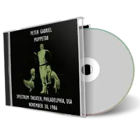 Artwork Cover of Peter Gabriel 1986-11-30 CD Philadelphia Audience