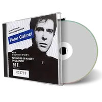Artwork Cover of Peter Gabriel 1987-09-22 CD Lausanne Audience