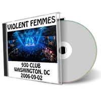Artwork Cover of Violent Femmes 2006-09-02 CD Washington Audience