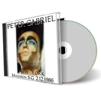 Artwork Cover of Peter Gabriel 1986-12-02 CD New York City Audience