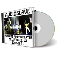 Artwork Cover of Audioslave 2003-07-11 CD Milwaukee Audience