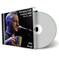 Artwork Cover of Billy Bragg 2009-11-28 CD Winnipeg Audience