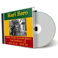 Artwork Cover of Earl Zero 1981-02-28 CD San Francisco Audience