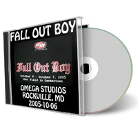 Artwork Cover of Fall Out Boy 2005-10-06 CD Rockville Soundboard