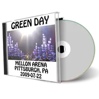 Artwork Cover of Green Day 2009-07-22 CD Pittsburgh Audience