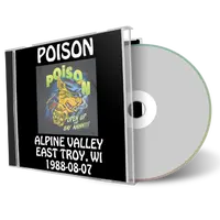Artwork Cover of Poison 1988-08-07 CD East Troy Audience