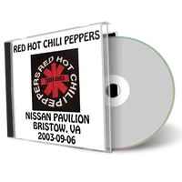 Artwork Cover of Red Hot Chili Peppers 2003-09-06 CD Bristow Audience