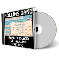 Artwork Cover of Rollins Band 1991-08-01 CD St Paul Audience