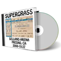 Artwork Cover of Supergrass 2000-10-27 CD Fresno Audience