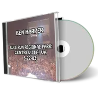Artwork Cover of Ben Harper 2003-06-22 CD Centreville Audience