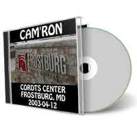 Artwork Cover of Camron 2003-04-12 CD Frostburg Soundboard