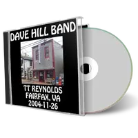 Artwork Cover of Dave Hill Band 2004-11-26 CD Fairfax Audience