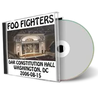 Artwork Cover of Foo Fighters 2006-08-15 CD Washington Audience