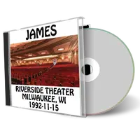 Artwork Cover of James 1992-11-15 CD Milwaukee Audience