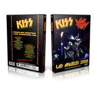 Artwork Cover of KISS 2009-11-25 DVD Los Angeles Proshot
