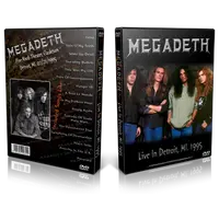 Artwork Cover of Megadeth Compilation DVD Detroit 1995 Proshot