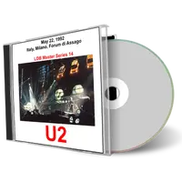 Artwork Cover of U2 1992-05-22 CD Milan Audience