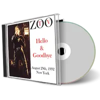 Artwork Cover of U2 1992-08-29 CD New York Audience