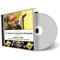 Artwork Cover of U2 1997-06-01 CD East Rutherford Soundboard