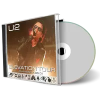 Artwork Cover of U2 2001-04-26 CD Anaheim Audience