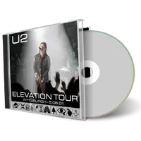 Artwork Cover of U2 2001-05-06 CD Pittsburgh Audience