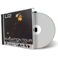 Artwork Cover of U2 2001-07-07 CD Copenhagen Audience