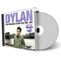 Artwork Cover of Bob Dylan Compilation CD From Minnesota To New York 1958 1961 Soundboard