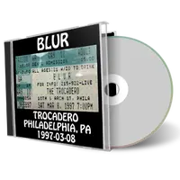 Artwork Cover of Blur 1997-03-08 CD Philadelphia Audience