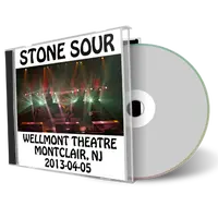 Artwork Cover of Stone Sour 2013-04-05 CD Montclair Audience