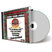 Artwork Cover of Fifi And The Mach Iii 2003-10-28 CD Cologne Soundboard