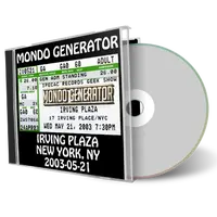 Artwork Cover of Mondo Generator 2003-05-21 CD New York City Audience