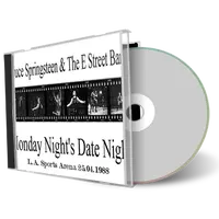 Artwork Cover of Bruce Springsteen 1988-04-25 CD Los Angeles Audience