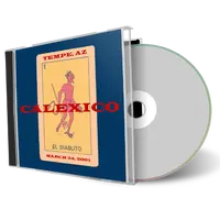 Artwork Cover of Calexico 2001-03-24 CD Tempe Audience