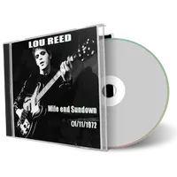 Artwork Cover of Lou Reed 1972-11-01 CD London Audience