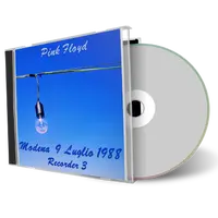 Artwork Cover of Pink Floyd 1988-07-09 CD Modena Audience