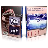 Artwork Cover of Rush Compilation DVD Toronto 1984 Proshot