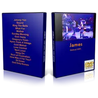 Artwork Cover of James 1991-10-20 DVD Oxford Audience