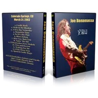 Artwork Cover of Joe Bonamassa 2003-03-31 DVD Friesland Audience