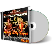 Artwork Cover of Led Zeppelin 1975-01-22 CD Chicago Audience