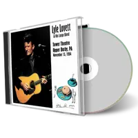 Artwork Cover of Lyle Lovett 1994-11-15 CD Upper Darby Soundboard
