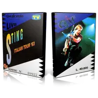Artwork Cover of Sting 1993-07-25 DVD Passariano Proshot