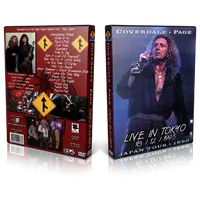 Artwork Cover of Coverdale And Page 1993-12-18 DVD Tokyo Audience