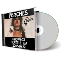 Artwork Cover of Peaches 2003-10-22 CD Seattle Soundboard