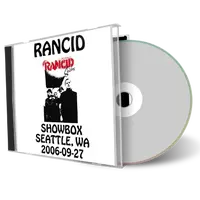 Artwork Cover of Rancid 2006-09-27 CD Seattle Soundboard