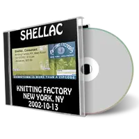 Artwork Cover of Shellac 2002-10-13 CD New York City Audience
